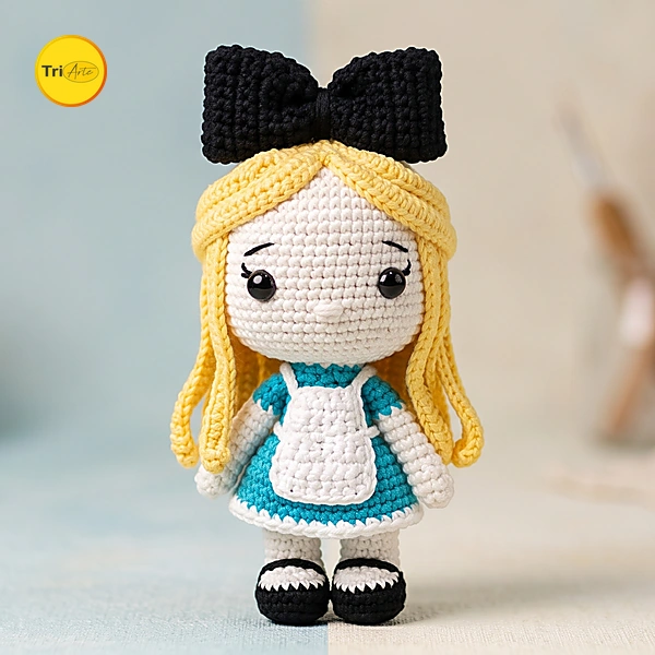 Receita de Amigurumi Alice - PDF Ilustrado