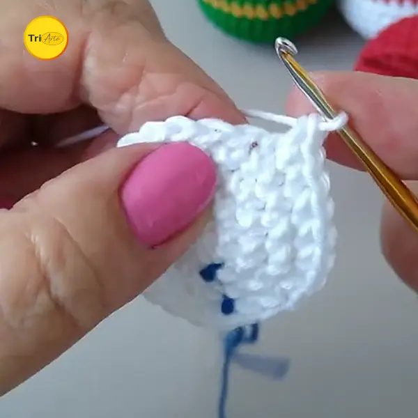Receita de Amigurumi Bola de Natal - PDF Ilustrado 3