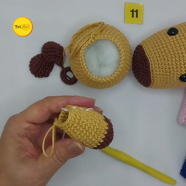 Receita de Amigurumi Capivara - PDF Ilustrado 2