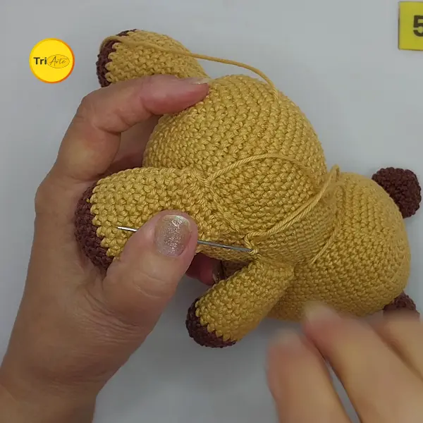 Receita de Amigurumi Capivara - PDF Ilustrado 3