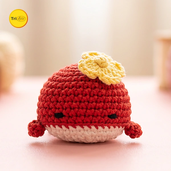 Receita de Amigurumi Chaveiro Baleia - PDF Ilustrado