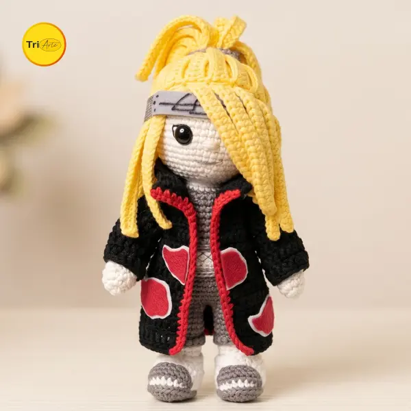 Receita de Amigurumi Deidara - PDF Ilustrado