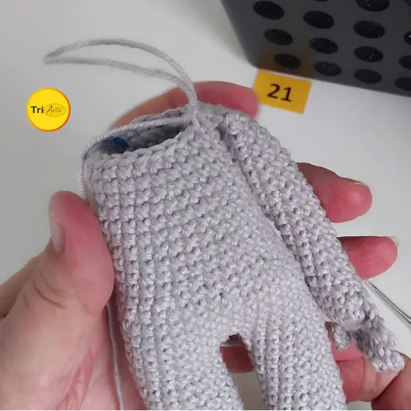 Receita de Amigurumi Demogorgon - PDF Ilustrado 3