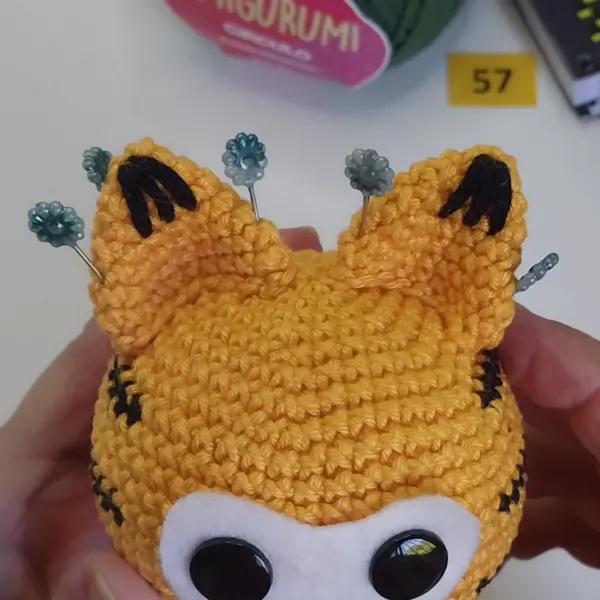 Receita de Amigurumi Garfield - PDF Ilustrado 2
