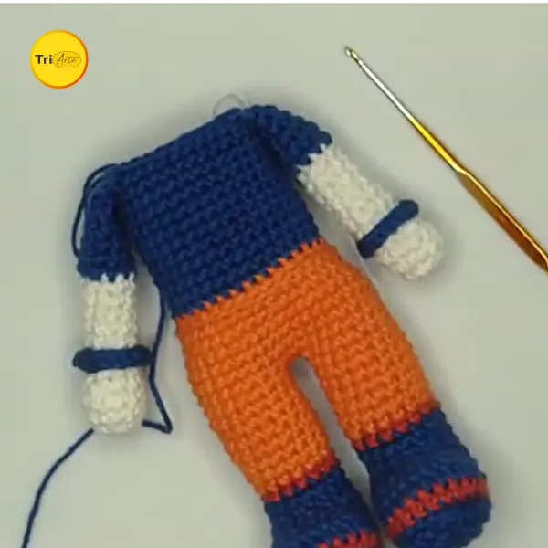Receita de Amigurumi Goku - PDF Ilustrado 2