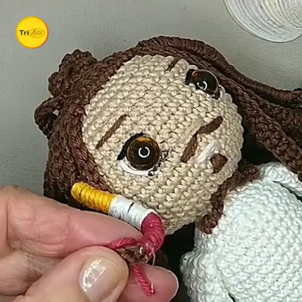 Receita de Amigurumi Jack Sparrow - PDF Ilustrado 3