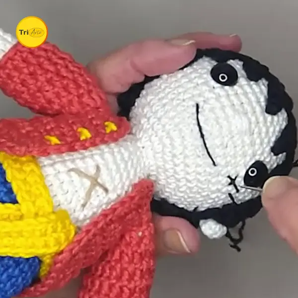 Receita de Amigurumi Luffy - PDF Ilustrado 3