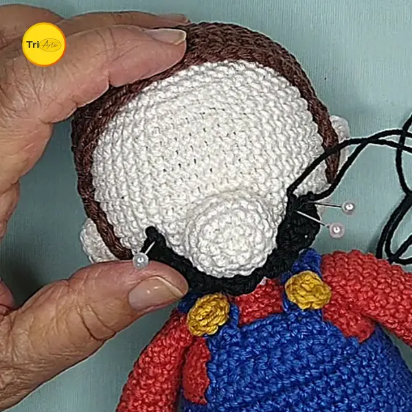 Receita de Amigurumi Mario - PDF Ilustrado 3