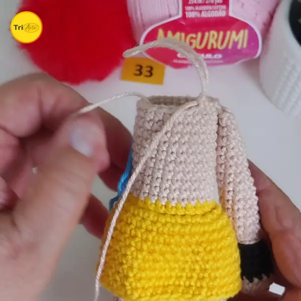 Receita de Amigurumi Mira - Guerreiras do K-pop - PDF Ilustrado 2