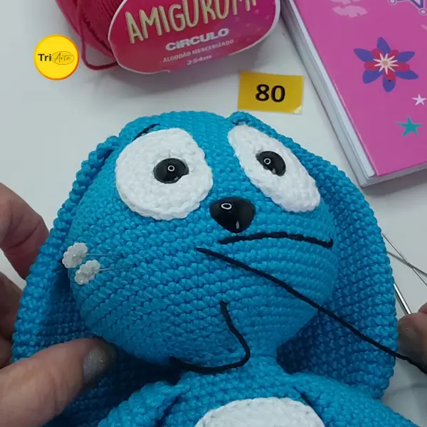 Receita de Amigurumi Sansão - PDF Ilustrado 3