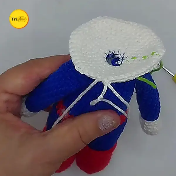 Receita de Amigurumi Super Homem - PDF Ilustrado 2