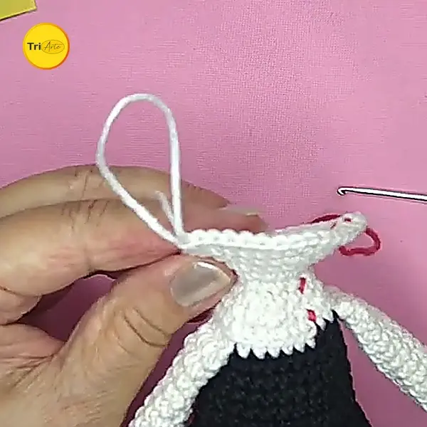 Receita de Amigurumi Wandinha - PDF Ilustrado 2