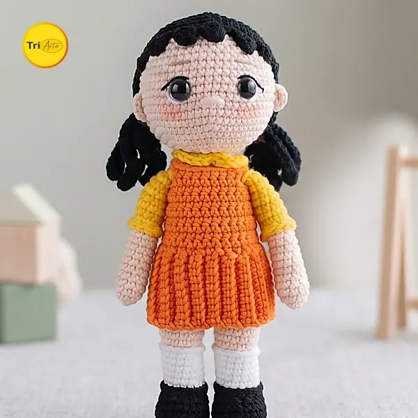 Receita de Amigurumi Yong Hee - PDF Ilustrado