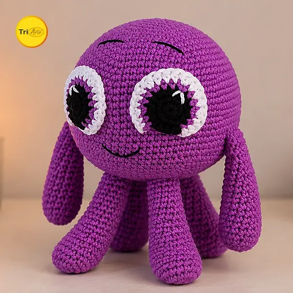 Receita de Amigurumi Pow Bolofofo - PDF Ilustrado
